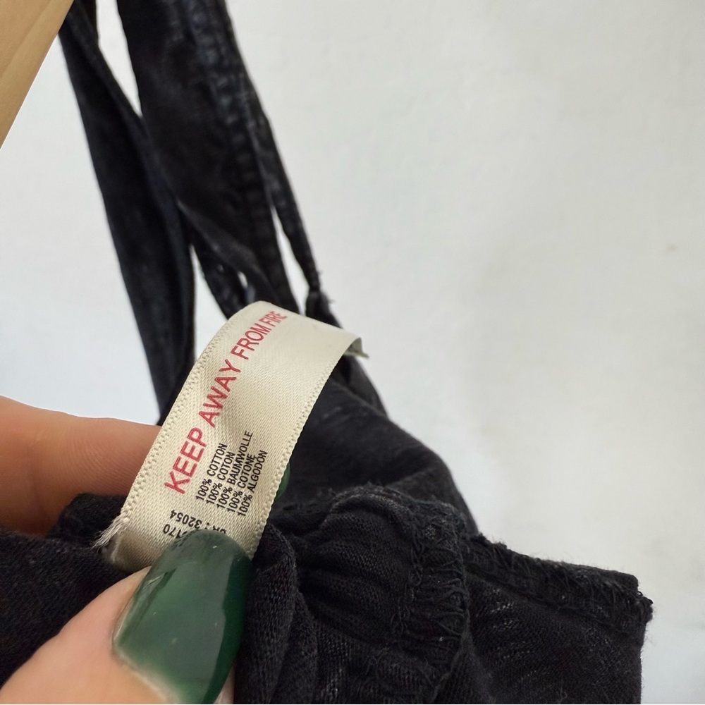 Anthropologie Black Sleeveless Utility Jumpsuit - Picture 12 of 12